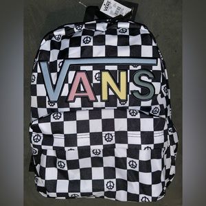 Vans Checkered Peace 15” Laptop Bookbag